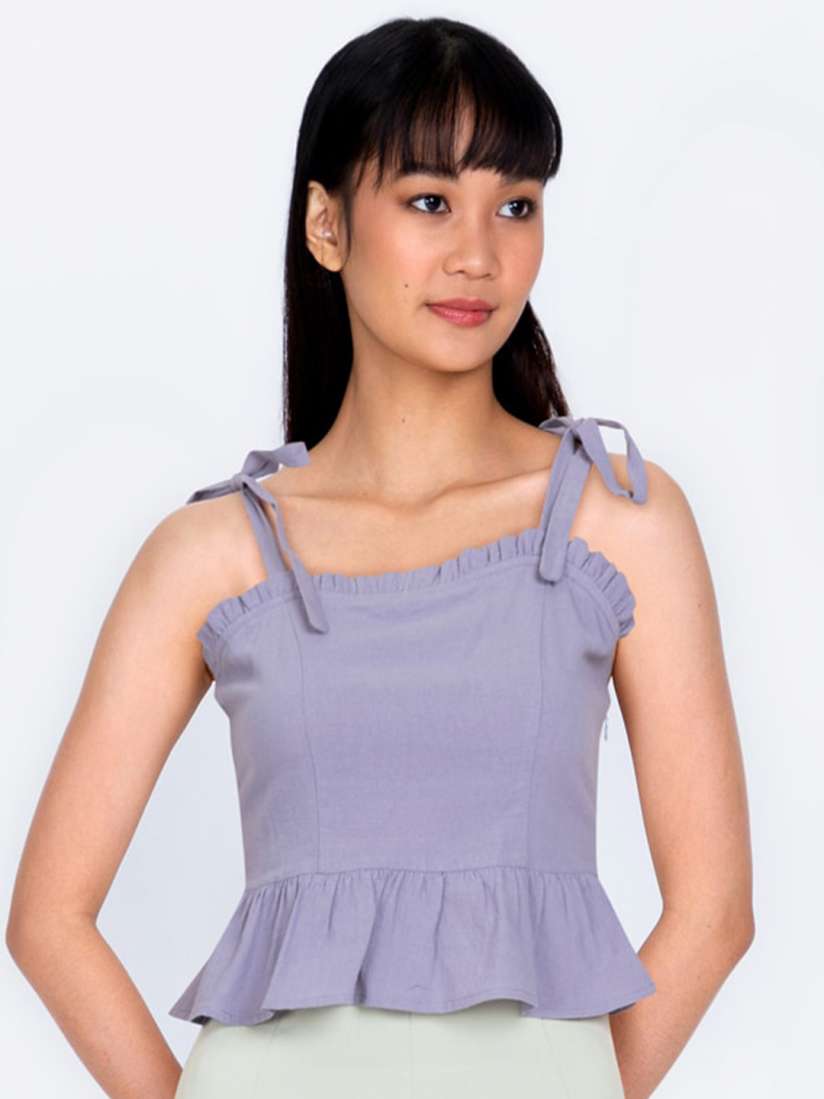 Zalora peplum top cheap