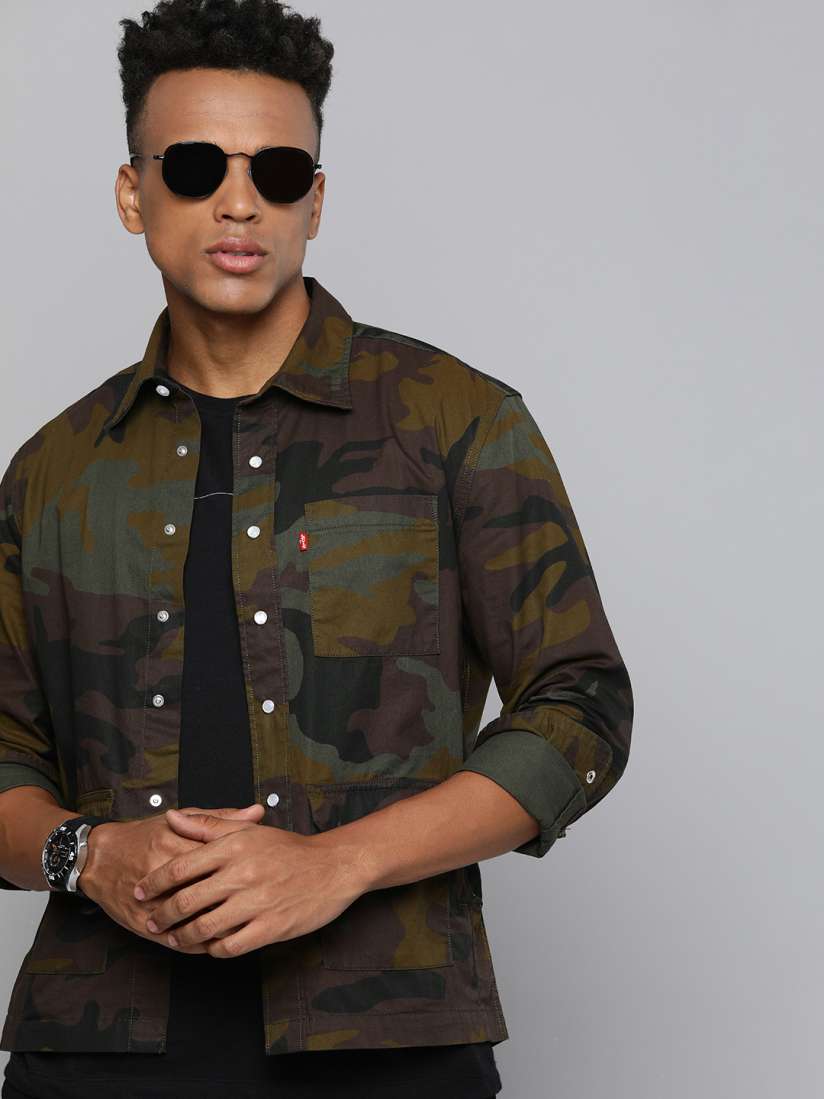Buy Levis Men Multicoloured Printed Casual Shirt Shirts for Men 16802648 Myntra