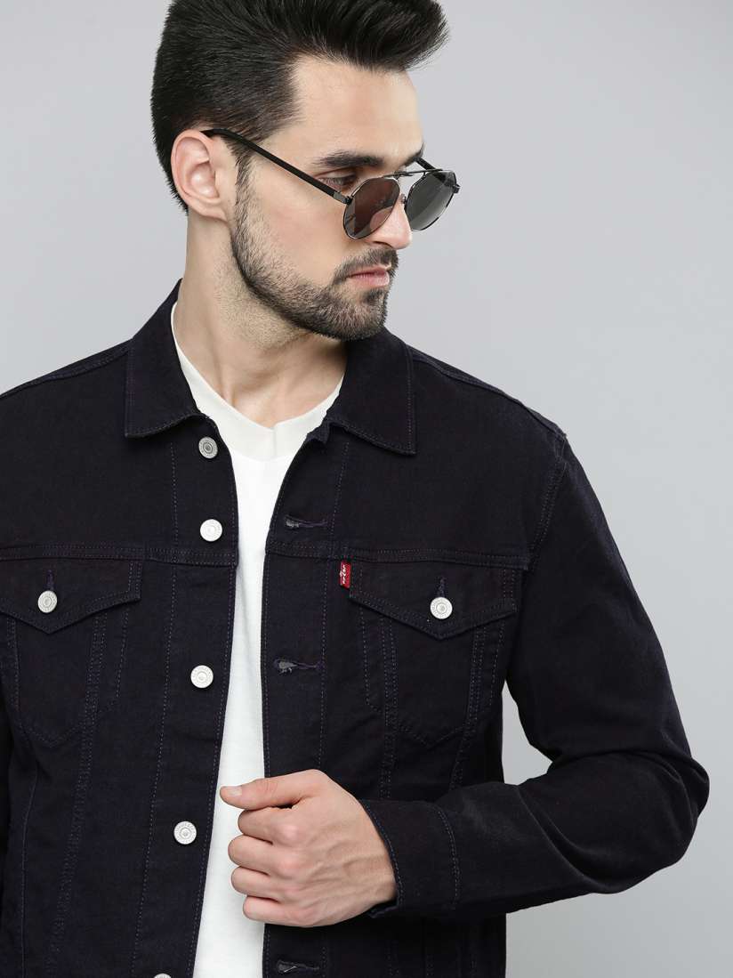 Levis denim jacket myntra hotsell