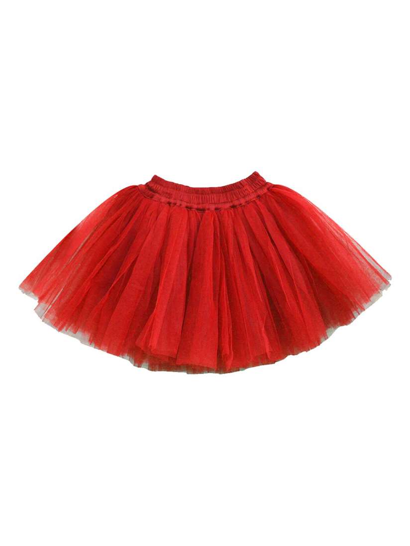Buy A.T.U.N. Girls Red Flared Mini Tutu Skirt Skirts for Girls 16804570 Myntra