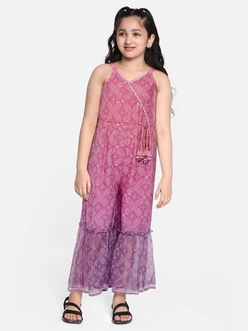 Basic Jumpsuit Global Desi Pink Jumpsuit Buy Global Desi Pink Full