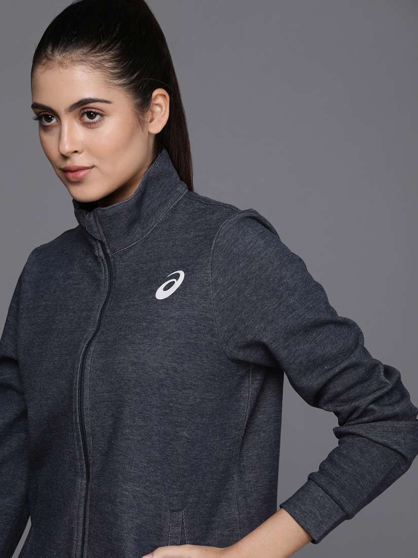 Buy ASICS Women Solid Basic Sporty Training Jacket Jackets for Women 16806748 Myntra