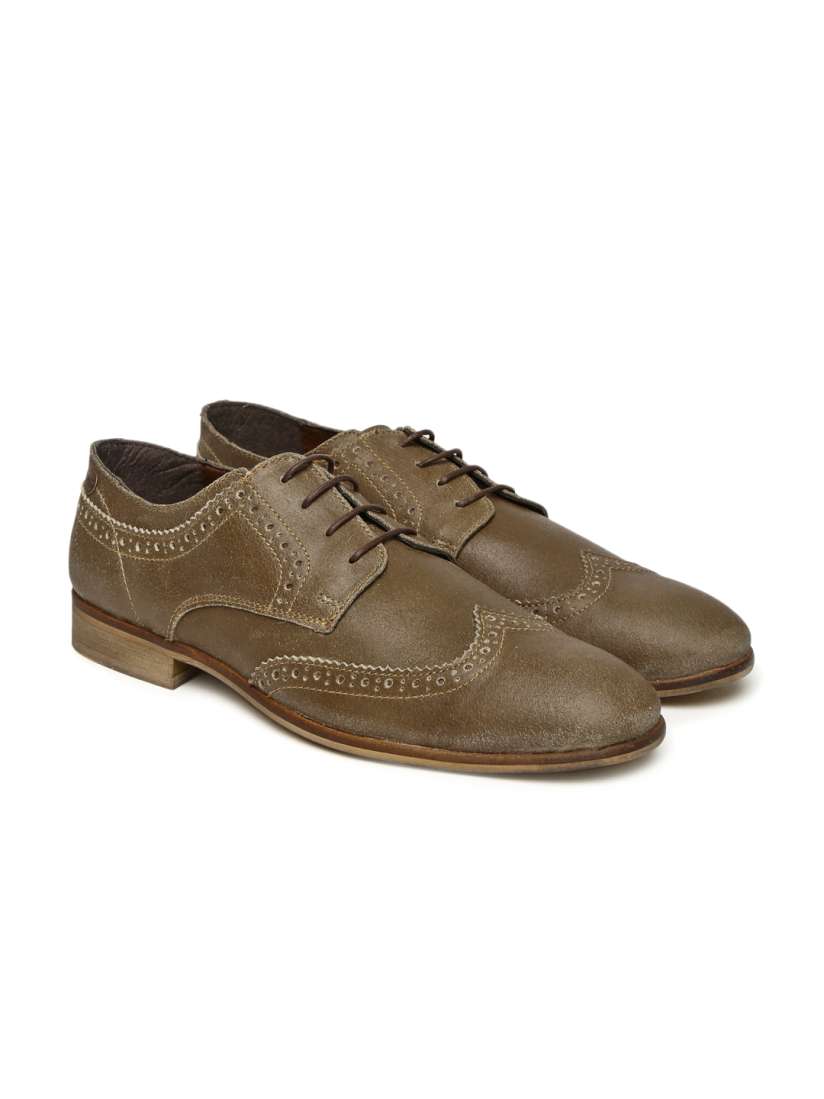 Buy Jack Jones Men Brown Brogues Casual Shoes for Men 1681537 Myntra