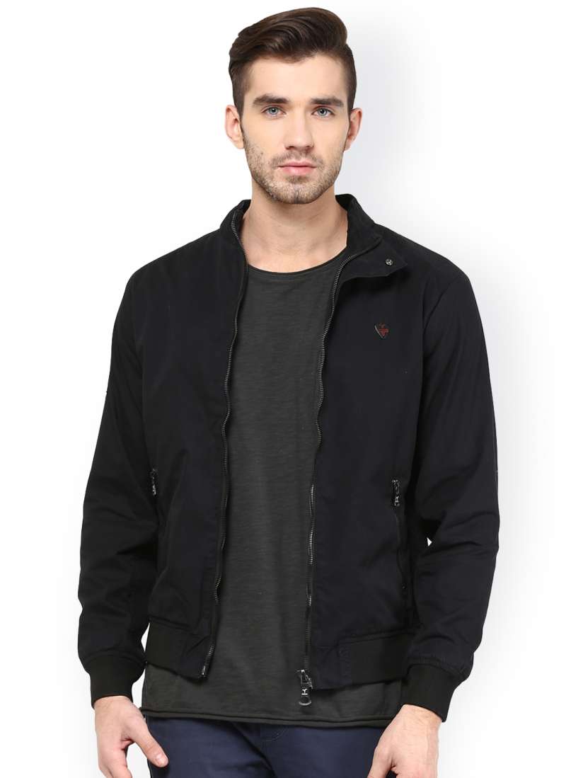 Buy Monteil Munero Black Bomber Jacket Jackets for Men 1682750 Myntra