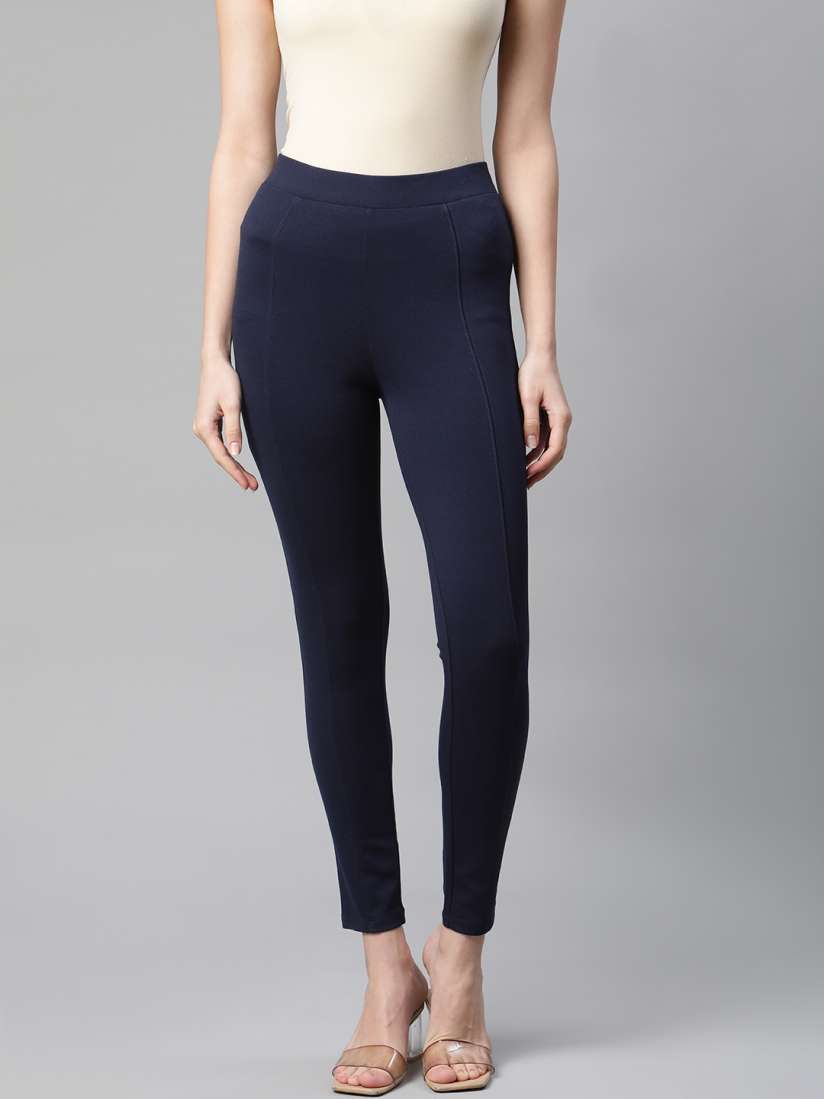 Marks and spencer navy leggings online