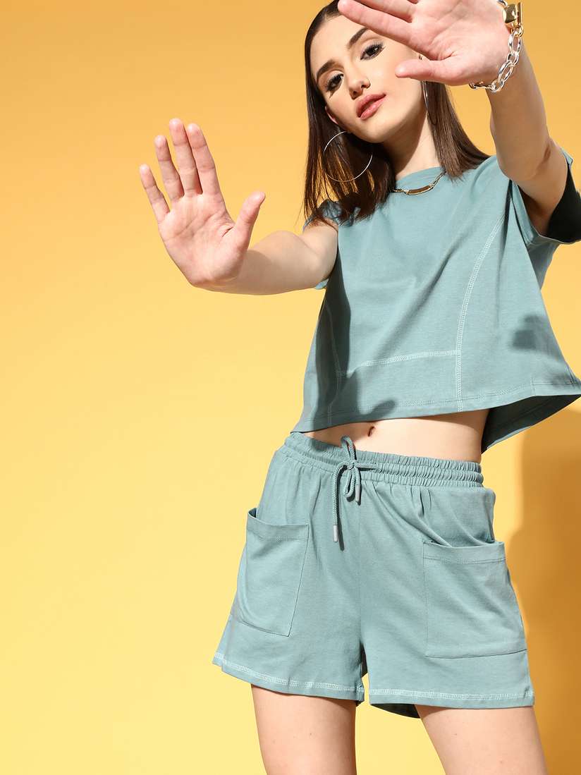 t shirt shorts combo