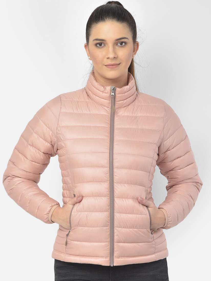 Buy Woodland Women Nude Coloured Water Resistant Puffer Jacket Jackets for Women 16838270 Myntra