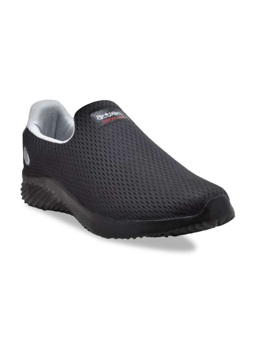 Action shoes black colour top