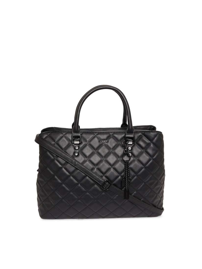 Buy ALDO Women Black Textured PU Laptop Bag Laptop Bag for Women 16853630 Myntra