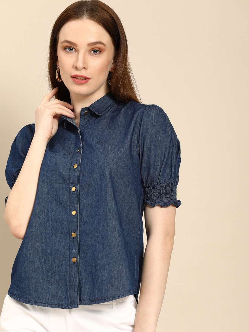 myntra ladies shirts
