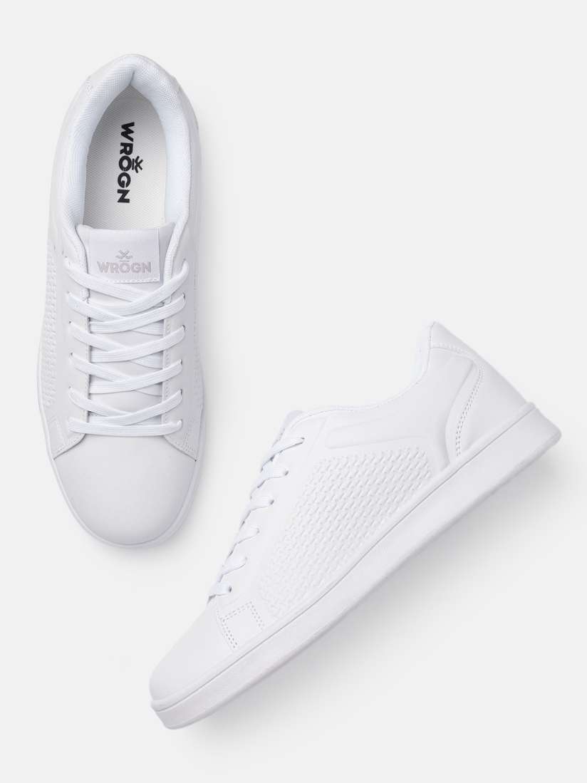 Wrogn white casual shoes on sale