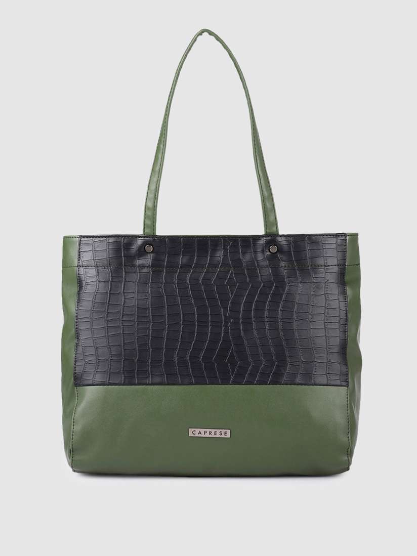 Caprese green solid shoulder bag shop