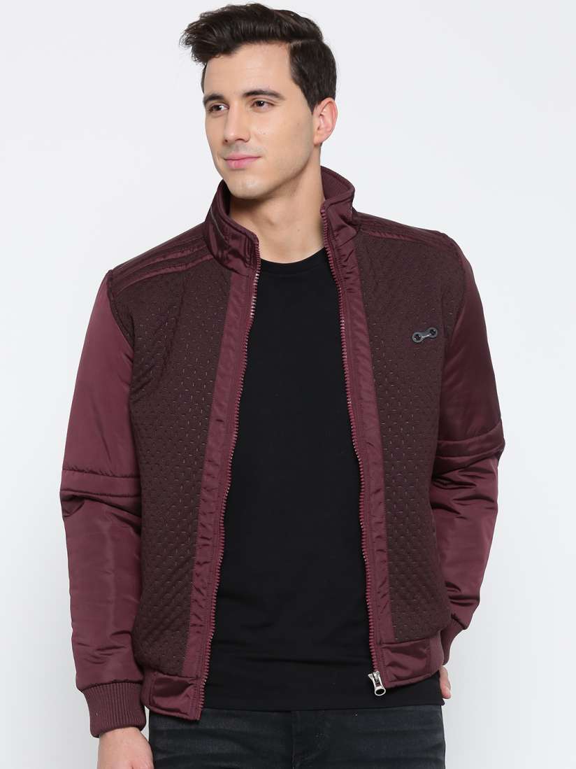 Patterned bomber jacket mens shop