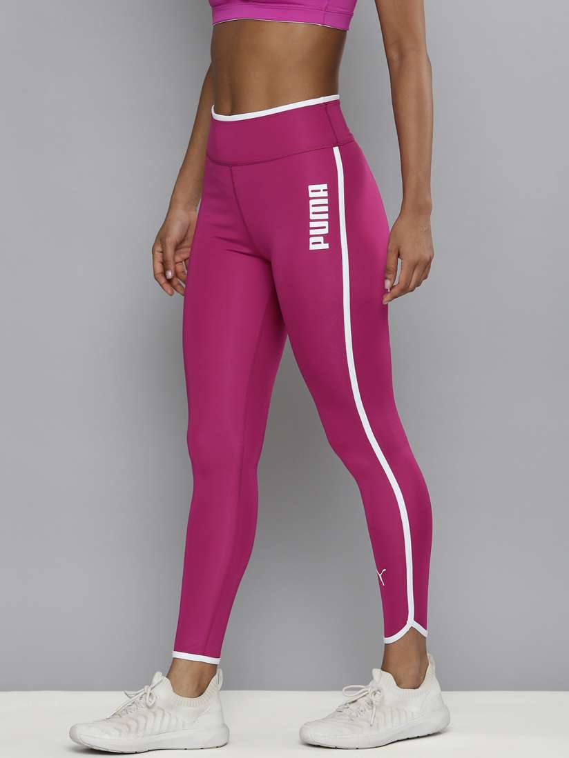 Buy Puma Women Pink Solid Modern Sports Leggings Tights for Women 16869010 Myntra