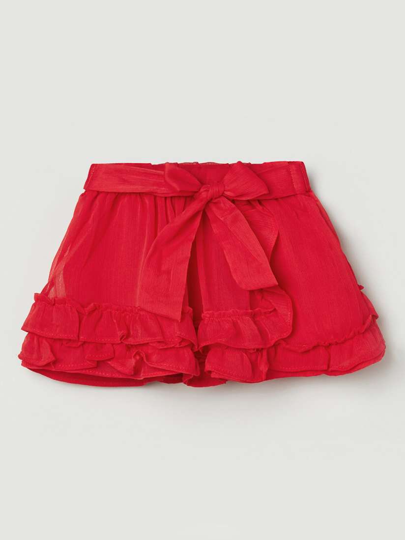 Red skirt myntra outlet