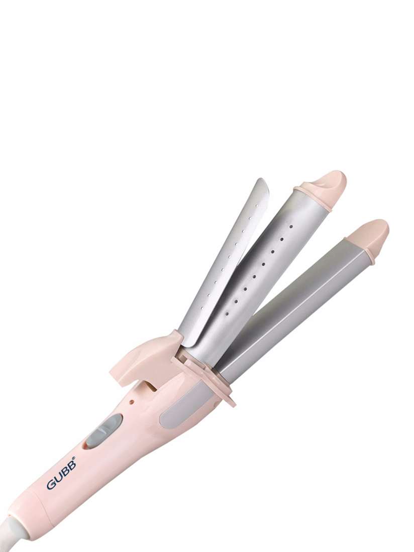 Buy GUBB Pink GB 007 Hair Curler Straightener 2 In 1 Curling Iron and Crimpers for Women 16878004 Myntra