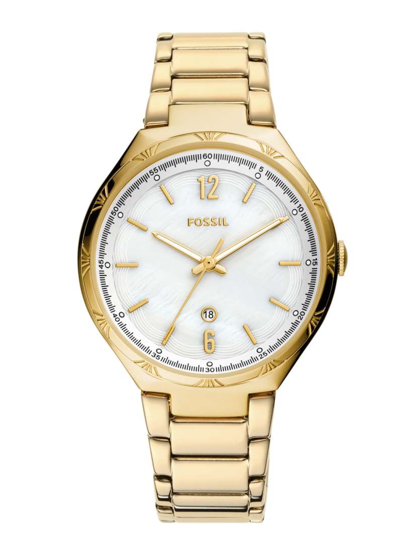 Buy Fossil Women Gold Toned Stainless Steel Bracelet Style Analogue Watch Watches for Women 16880334 Myntra