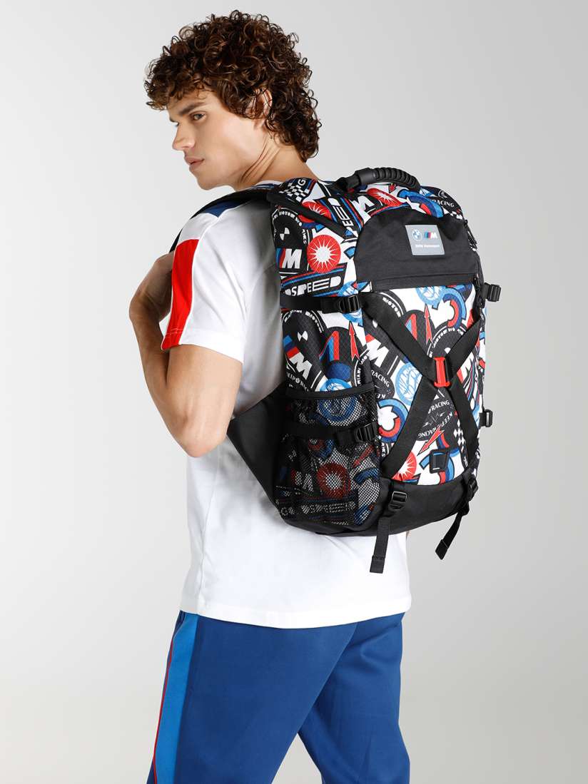 Buy PUMA Motorsport Unisex Black White Graphic Printed Backpack Backpacks for Unisex 16889564 Myntra