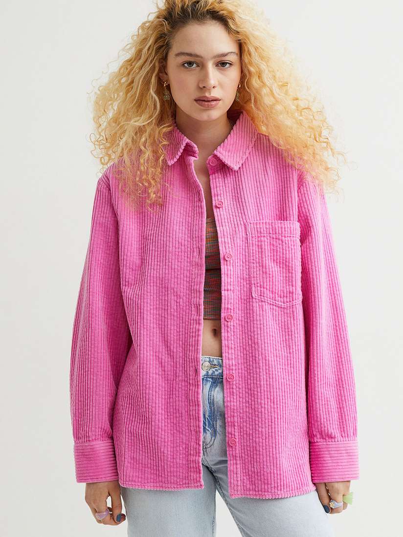Myntra Corduroy Shacket H&m White Jean Jacket H&m Sales