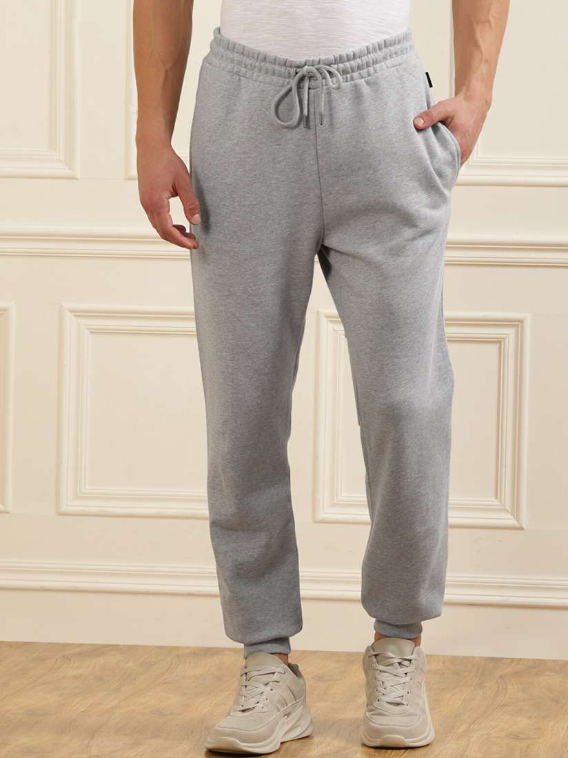 Buy Ted Baker Men Grey Solid Pure Cotton Joggers Track Pants for Men 16893778 Myntra