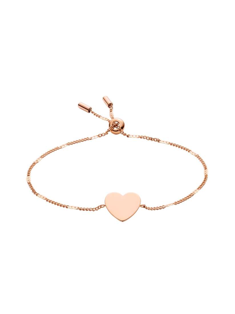 Buy Fossil Women Rose Gold Charm Bracelet Bracelet for Women 16901128 Myntra