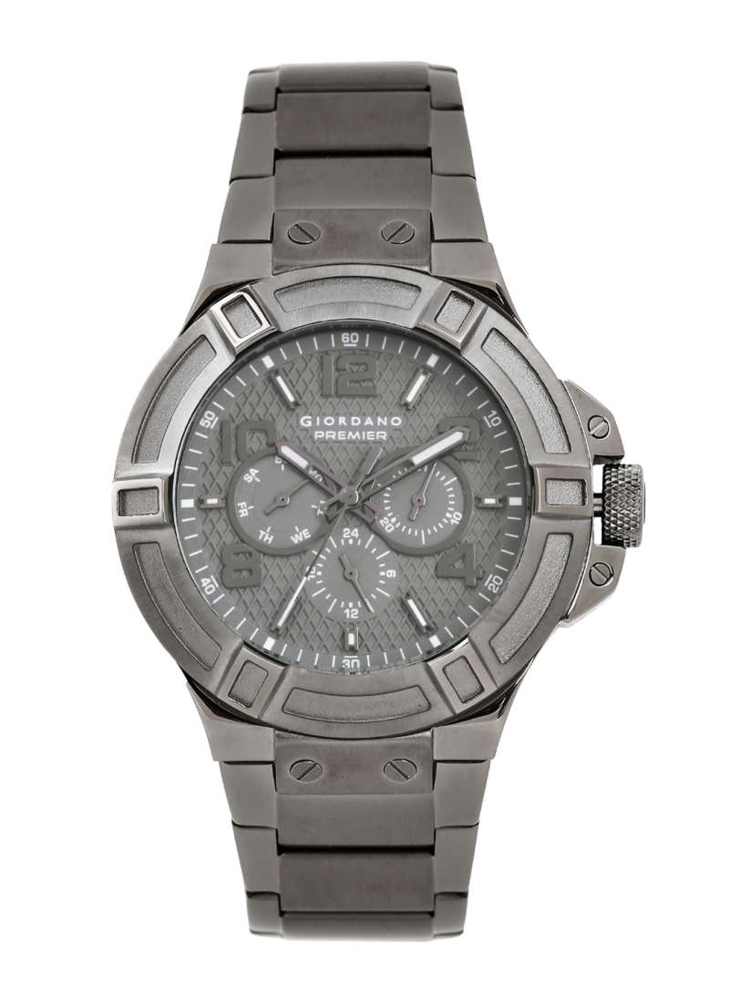 Buy GIORDANO Men Grey Textured Analogue Watch P1059 22 Watches for Men Myntra