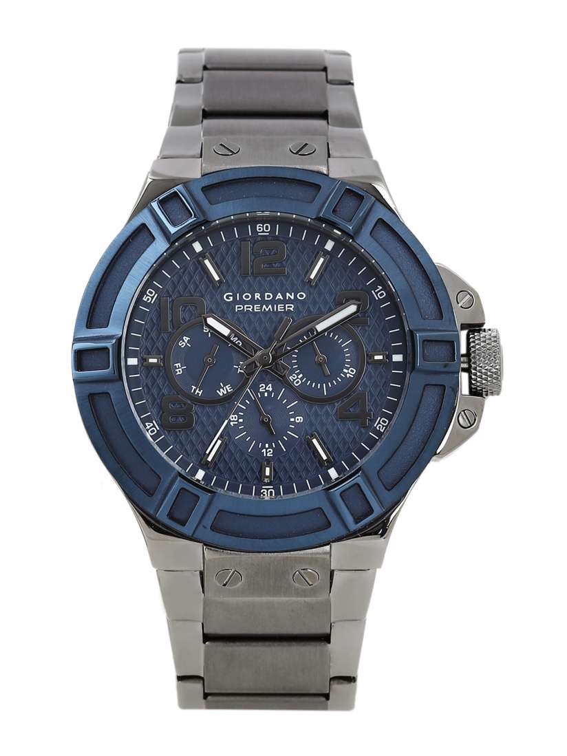 Buy GIORDANO Men Navy Textured Watch Analogue Watch P1059 55 Watches for Men 1690516 Myntra