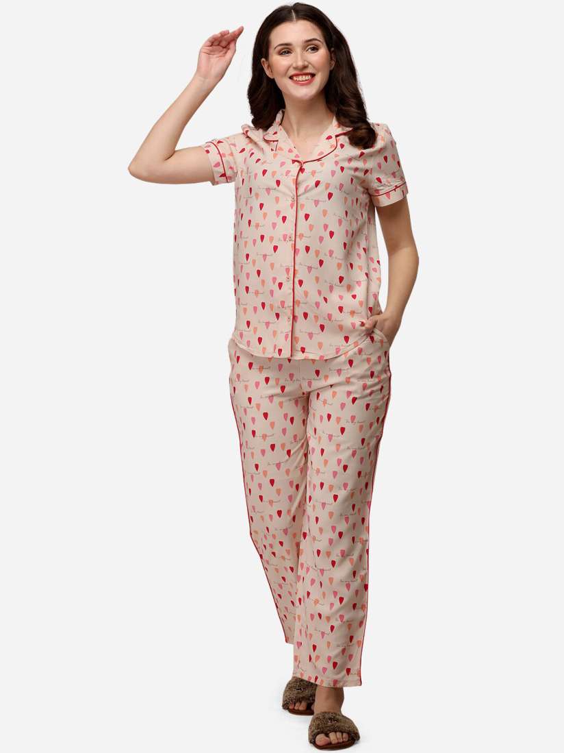 Soie night suit outlet