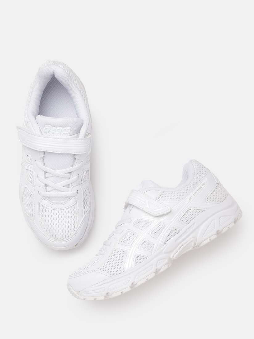 Buy ASICS Kids White Contend 4B VEL Solid Sneakers Casual Shoes for Unisex Kids 16923818 Myntra