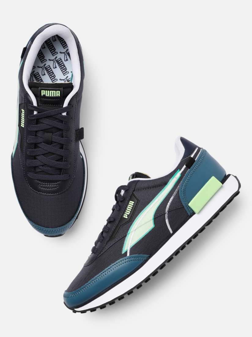 Puma navy blue casual shoes 2025