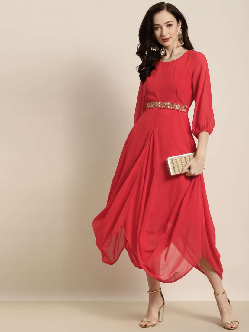 Dhoti dress myntra deals
