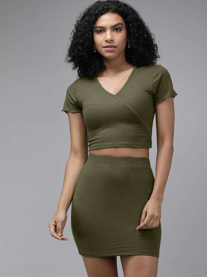 Skirt top in myntra on sale