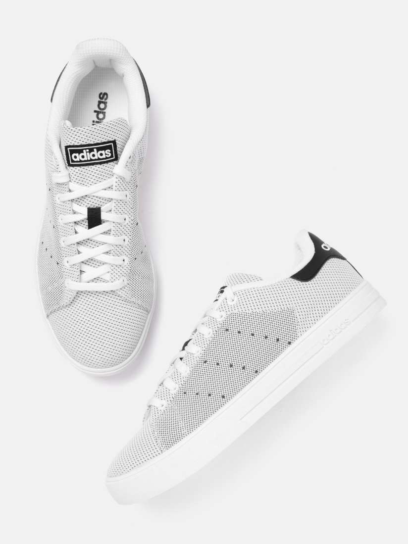 Buy ADIDAS Men White Blue Textured Woven Design Adiset Running Shoes Sports Shoes for Men 16995878 Myntra