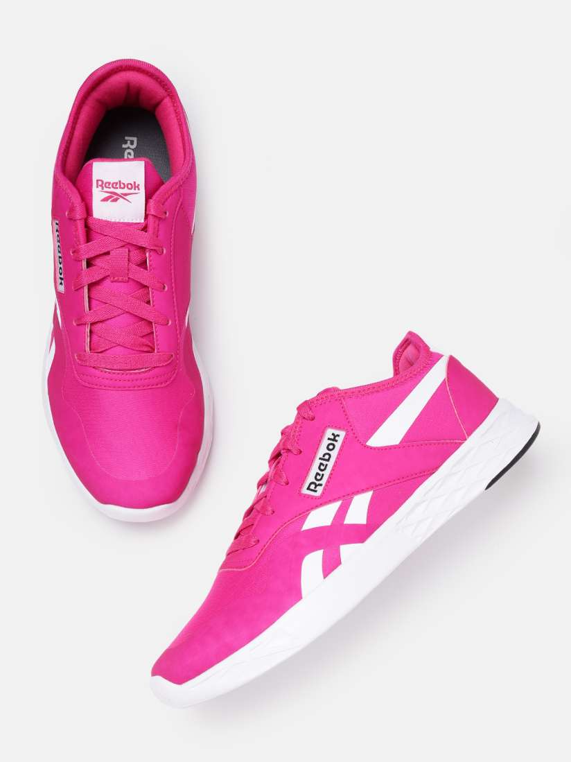 Buy Reebok Classic Women Pink White Memory Foam Sheen Runner Shoes Sports Shoes for Women 16995964 Myntra
