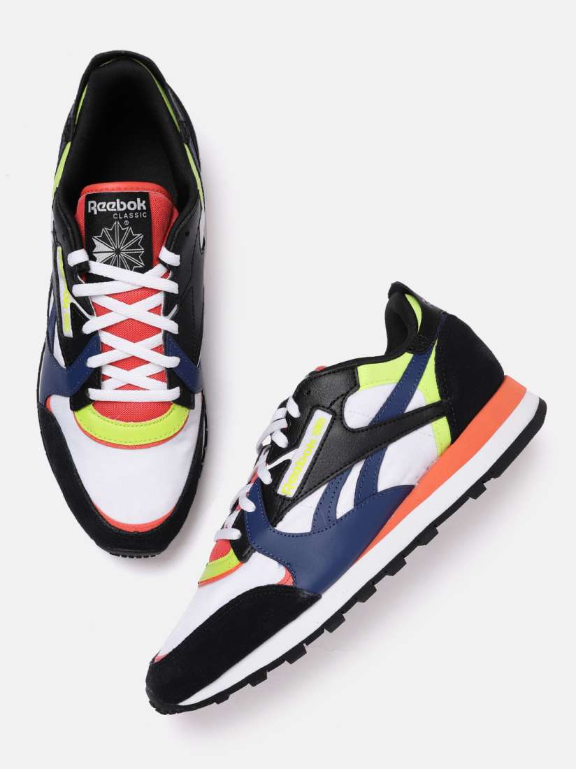Buy Reebok Classic Unisex White Striped CL LTHR Modified Leather Sneaker Excluding Trim Casual Shoes for Unisex 16996032 Myntra