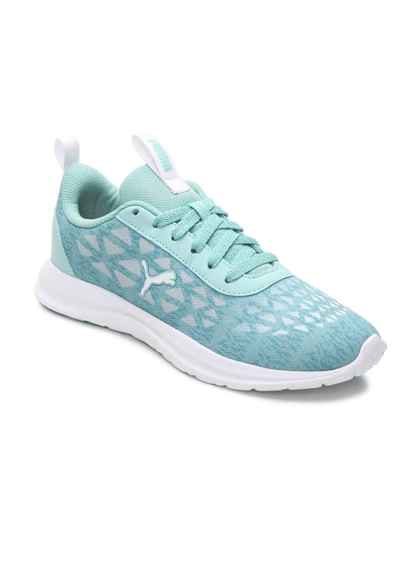 Buy Puma Women Turquoise Blue Agile Trip Printed Sneakers Casual Shoes for Women 17002600 Myntra