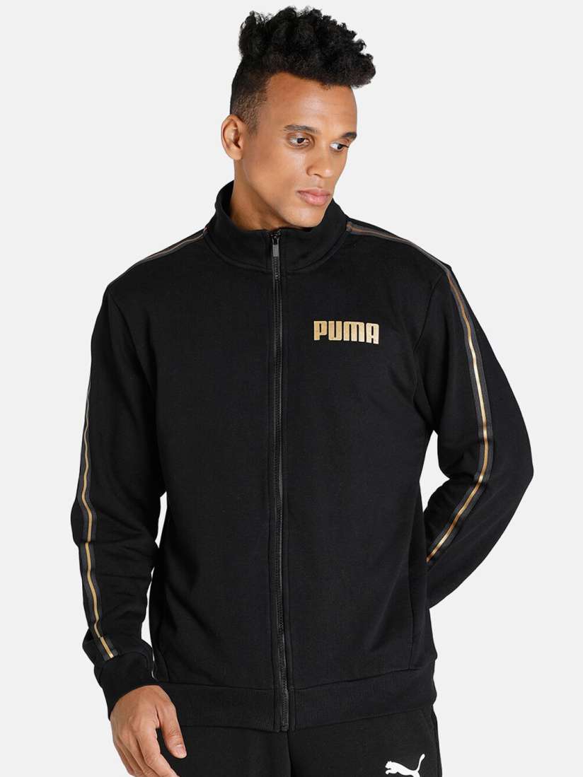Gold puma jacket discount