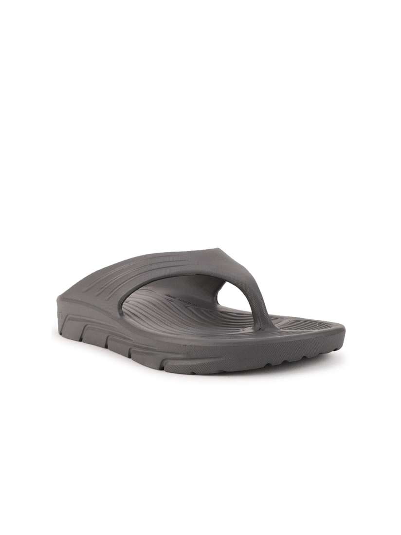 Mens grey flip flops best sale