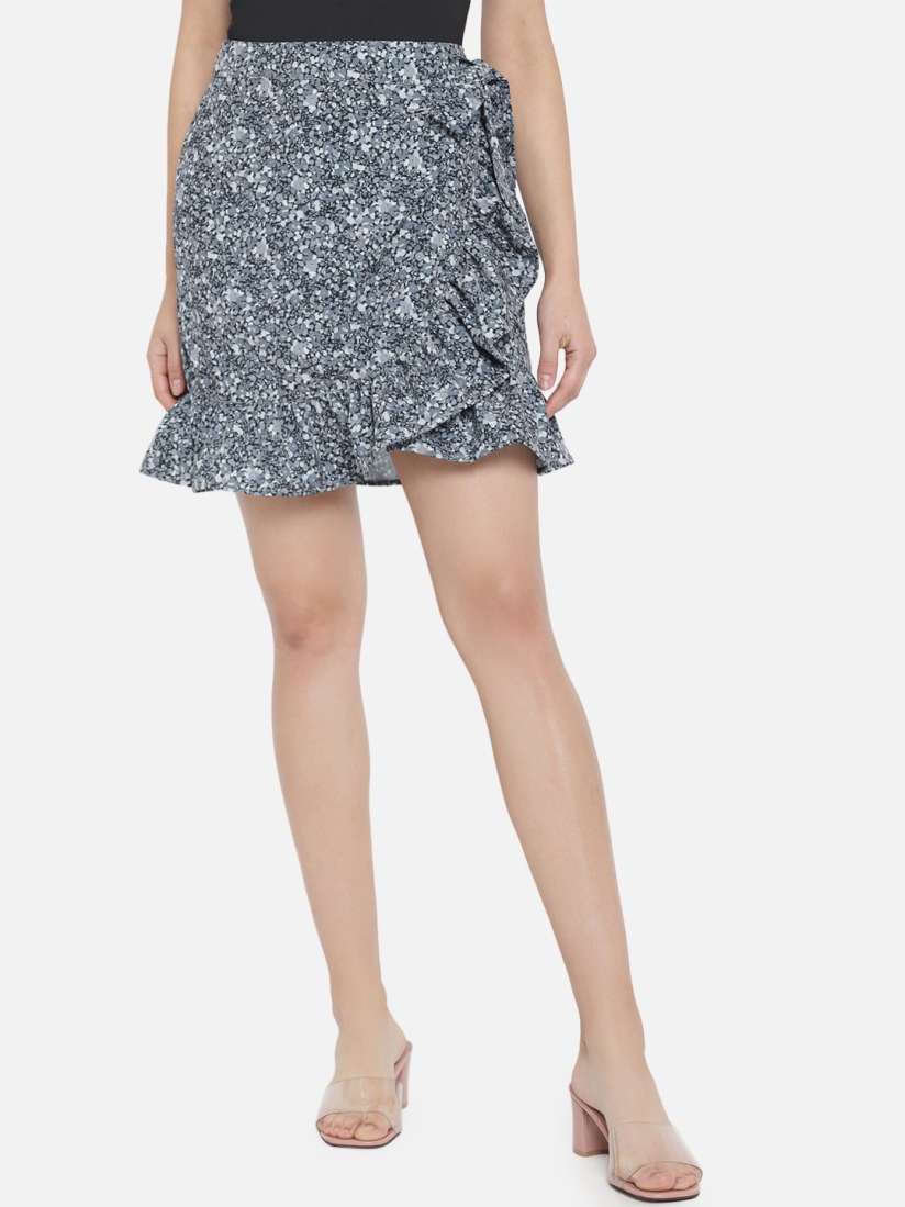 Short skirt myntra store