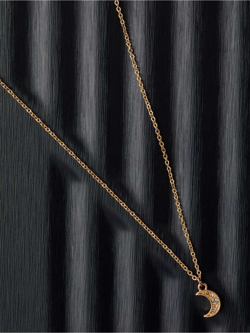 Accessorize moon necklace sale