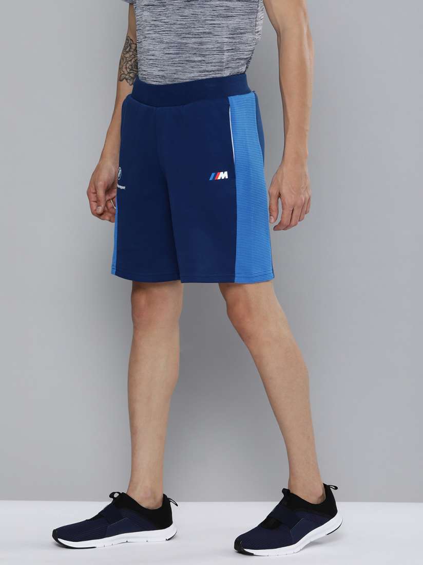 Buy PUMA Motorsport Men BMW Sustainable Regular Fit Motorsport Shorts with Colourblock Detail Shorts for Men 17016364 Myntra
