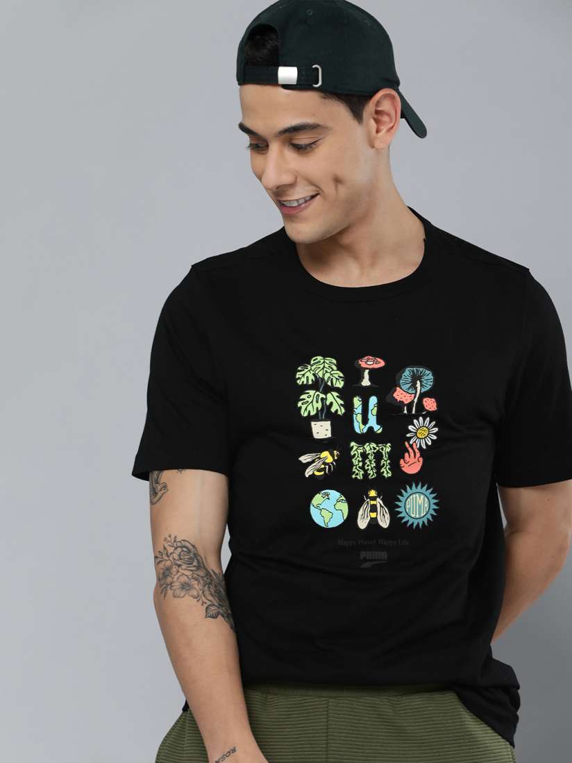 Puma t shirts myntra store