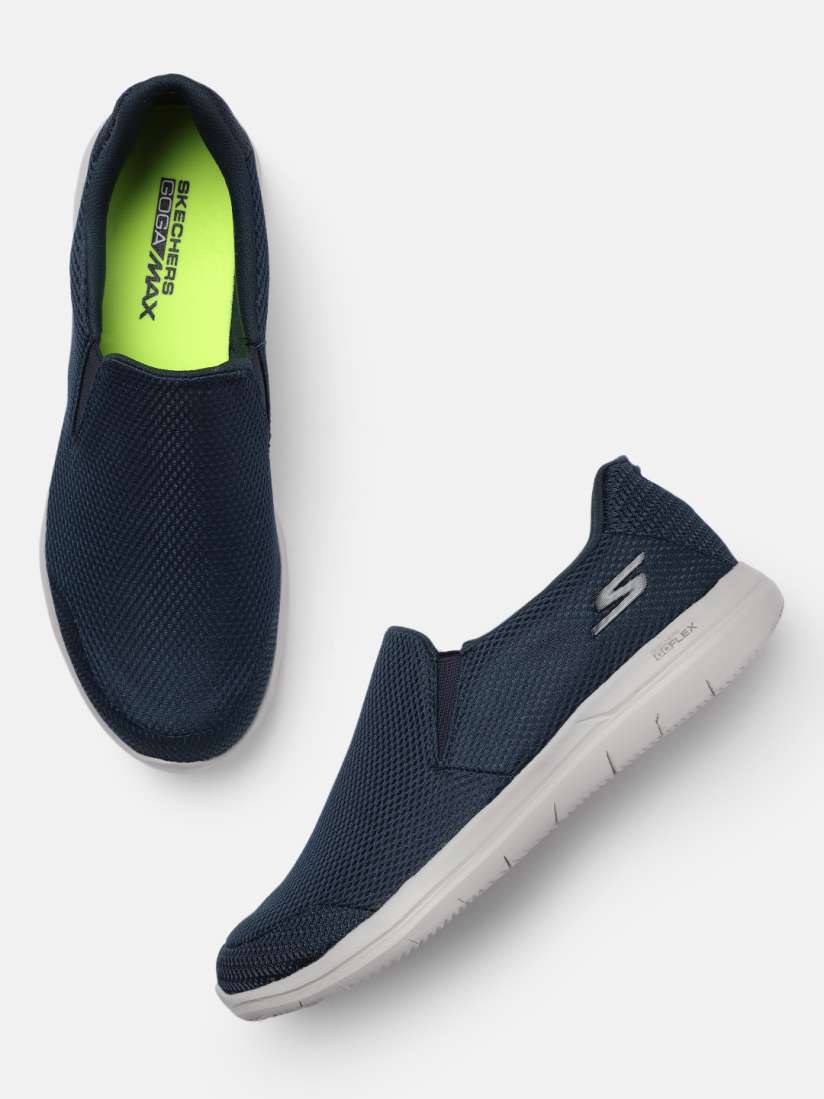 Skechers goga max blue hot sale