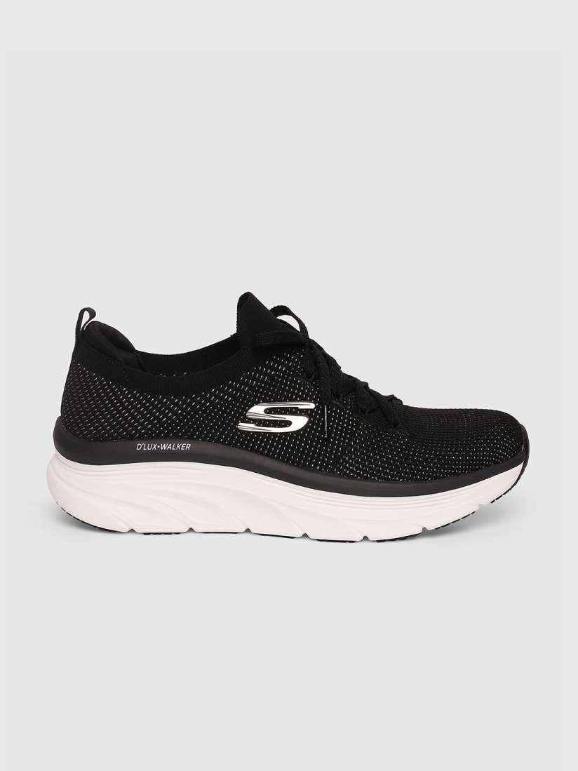 Buy Skechers Women Black D Lux Walker Refreshing Mood Sneakers Casual Shoes for Women 17020900 Myntra
