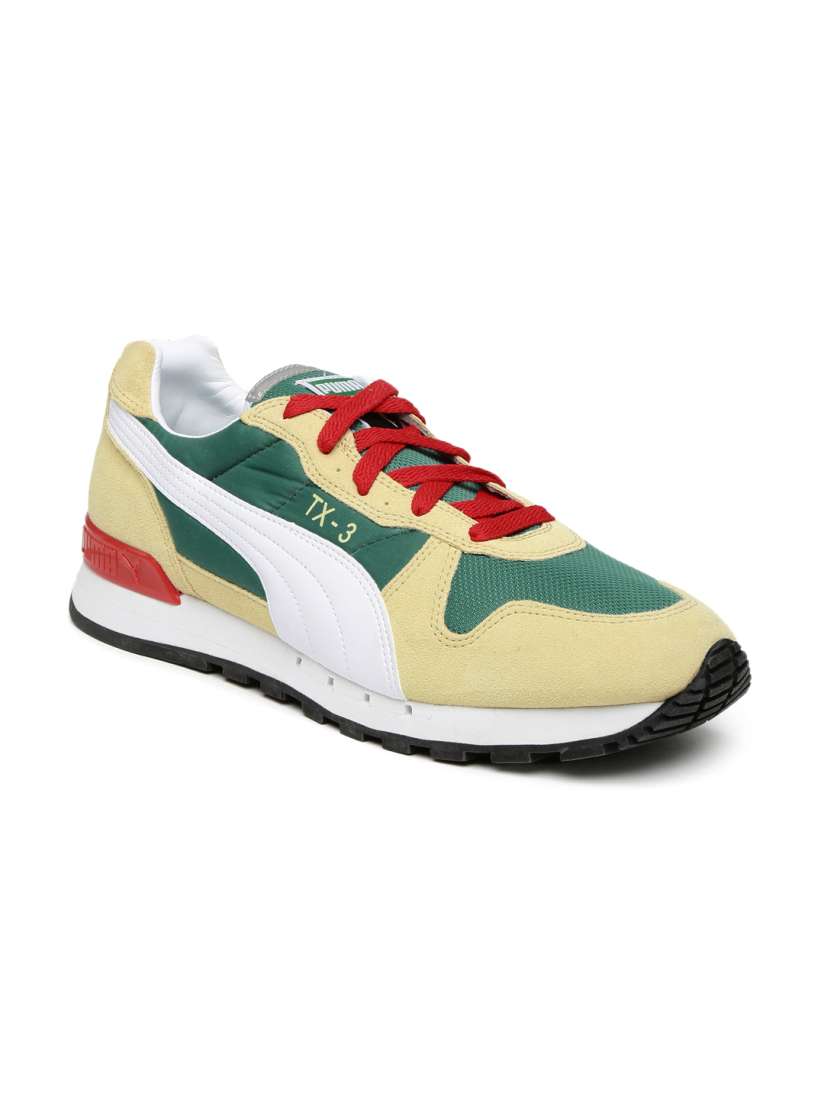 Buy Puma Unisex Beige Colourblocked Suede Leather TX 3 Sneakers Casual Shoes for Unisex 1703069 Myntra
