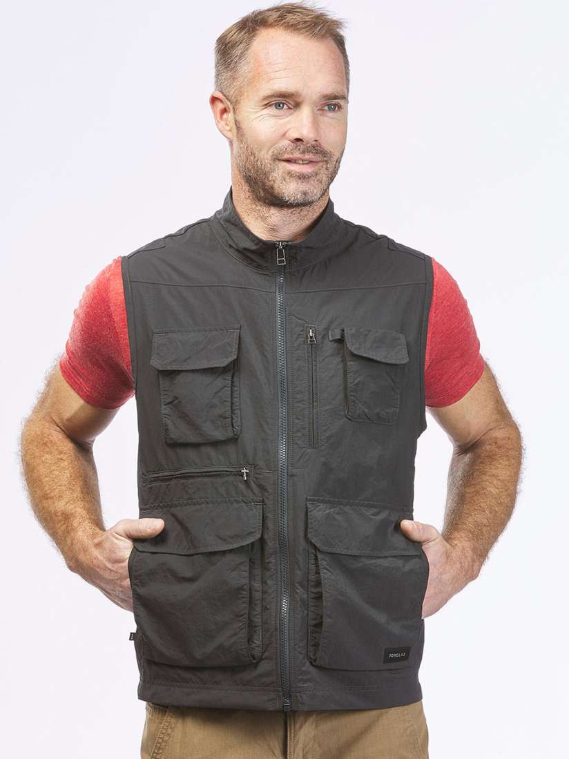 QUILT REVERSIBLE VEST, BLACK&GRAY - THE SWINGGGR ONLINE STORE