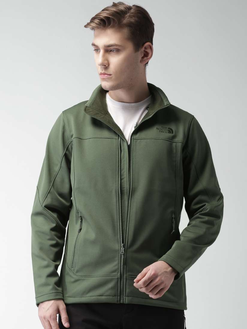 Buy The North Face Olive Green Asian relaxed Fit Bomber Jacket Jackets for Men 1704094 Myntra