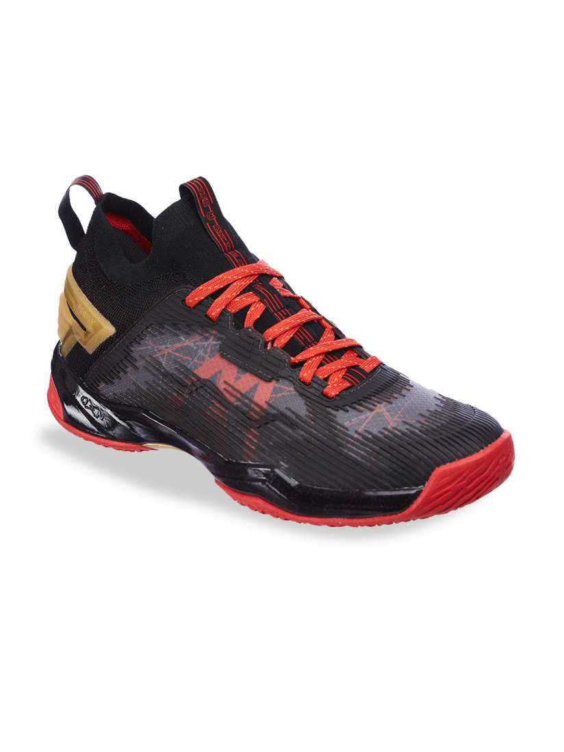 Buy PERFLY By Decathlon Men Black Textile Badminton Non Marking Shoes Sports Shoes for Men 17045690 Myntra
