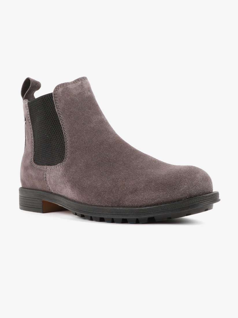 Flat grey boots outlet