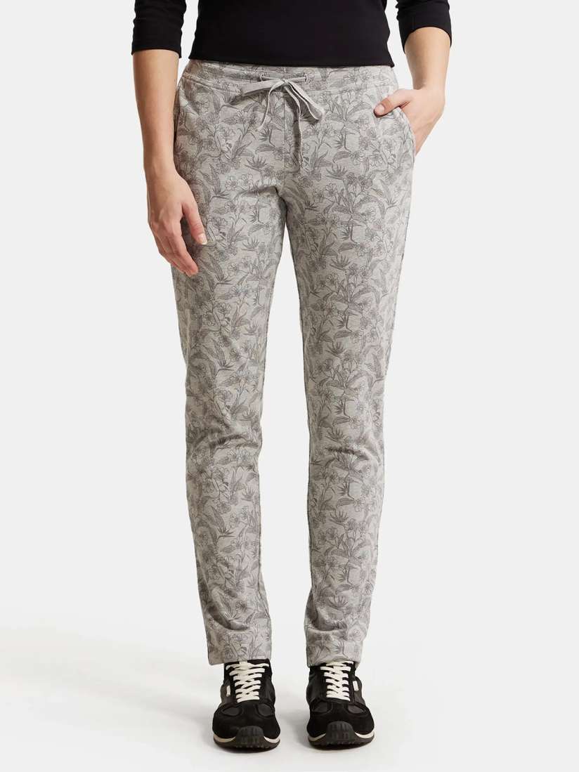 Buy Jockey Super Combed Cotton Stretch Slim Fit Trackpants 1301 Track Pants for Women 17048972 Myntra